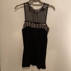 Tracey Reese wool and mesh tank size XS